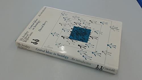 Tapa de Central ideas in sociology