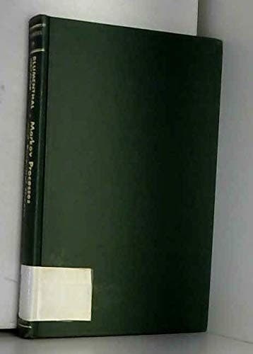 Tapa de Markov Processes and Potential Theory