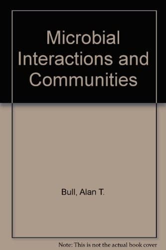 Tapa de Microbial interactions and communities