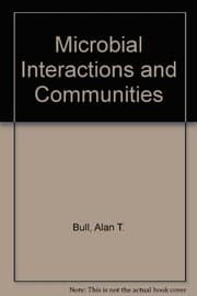 Tapa de Microbial interactions and communities