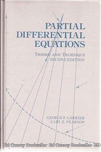 Tapa de Partial differential equations