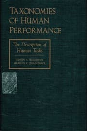 Tapa de Taxonomies of Human Performance: The Description of Human Tasks