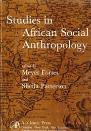 Tapa de Studies in African social anthropology