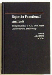 Tapa de Topics in functional analysis
