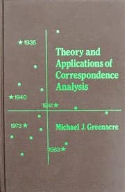 Tapa de Theory and applications of correspondence analysis