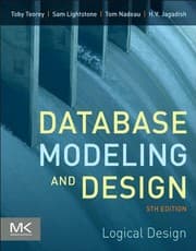 Tapa de Database Modeling and Design: Logical Design (The Morgan Kaufmann Series in Data Management Systems)