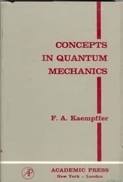 Tapa de Concepts in Quantum Mechanics (Pure and Applied Physics Vol.18)