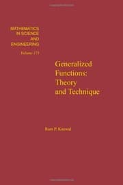 Tapa de Generalised functions