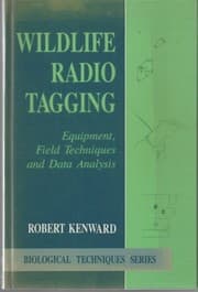 Tapa de Wildlife radio tagging
