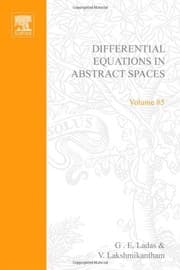 Tapa de Differential equations in abstract spaces