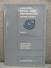 Tapa de Analysis, repair, and individuation