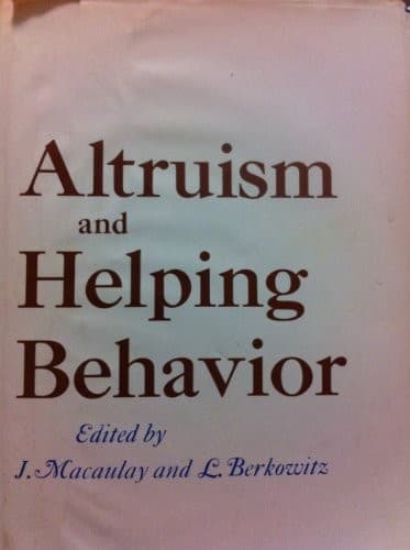 Tapa de Altruism and Helping Behavior