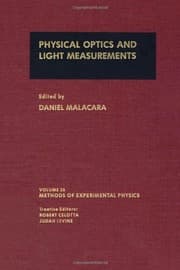 Tapa de Physical optics and light measurements