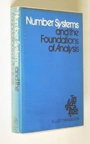 Tapa de Number systems and the foundations of analysis