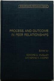 Tapa de Process and outcome in peer relationships