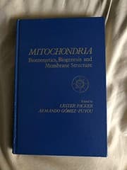Tapa de Mitochondria: Bioenergetics, Biogenesis and Membrane Structure