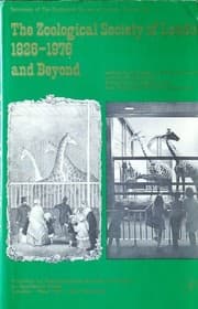 Tapa de The Zoological Society of London, 1826-1976 and beyond