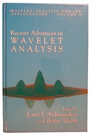Tapa de Recent advances in wavelet analysis