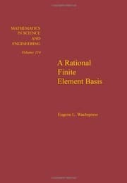 Tapa de A rational finite element basis