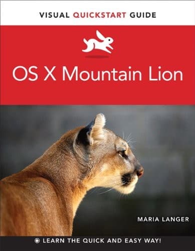 Tapa de OS X Mountain Lion: Visual QuickStart Guide