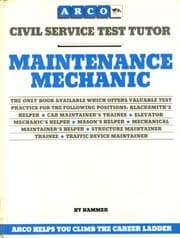 Tapa de Maintenance Mechanic (ARCO CIVIL SERVICE TEST TUTOR)