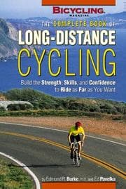 Tapa de The complete book of long-distance cycling