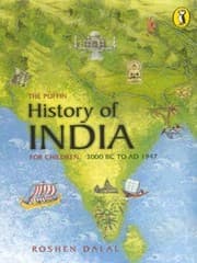 Tapa de The Puffin history of India for children, 3000 BC - AD 1947