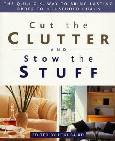 Tapa de Cut the Clutter and Stow the Stuff
