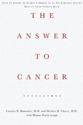 Tapa de The Answer to Cancer