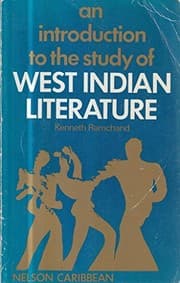 Tapa de An introduction to the study of West Indian literature