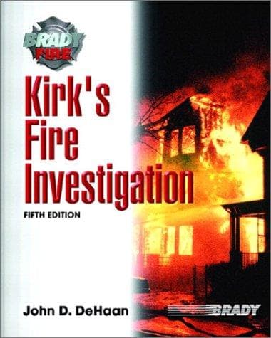 Tapa de Kirk's Fire Investigation