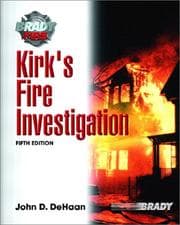 Tapa de Kirk's Fire Investigation