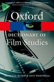 Tapa de A Dictionary of Film Studies (Oxford Quick Reference)