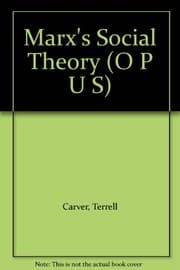 Tapa de Marx's social theory