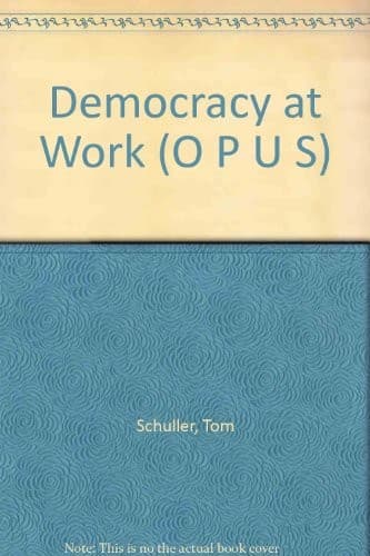 Tapa de Democracy at work