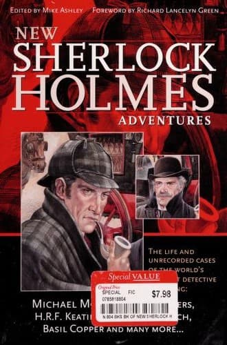 Tapa de The Mammoth Book of New Sherlock Holmes Adventures