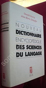 Tapa de Nouveau dictionnaire encyclopédique des sciences du langage