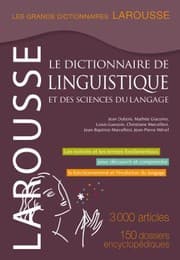 Tapa de Le dictionnaire de linguistique et des sciences du langage (French Edition)