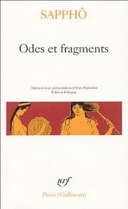 Tapa de Odes Et Fragments Sappho (Poesie/Gallimard) (French Edition)