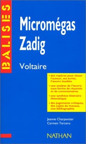 Tapa de Micromégas, Zadig, Voltaire