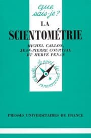 Tapa de La scientométrie