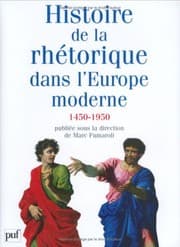 Tapa de Histoire de la rhétorique dans l'Europe moderne: 1450-1950 (French Edition)