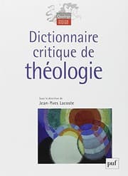Tapa de Dictionnaire critique de théologie