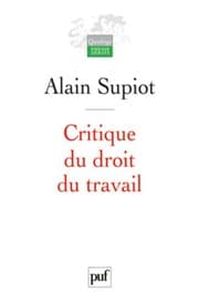 Tapa de critique du droit du travail (2e édition)