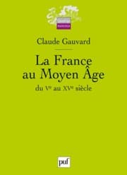 Tapa de La France au Moyen Âge du Ve au {XVe} siècle
