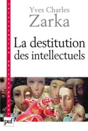 Tapa de La destitution des intellectuels et autres réflexions intempestives