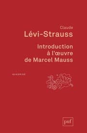 Tapa de Introduction à l'oeuvre de Marcel Mauss
