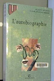 Tapa de L' autobiographie