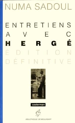 Tapa de Entretiens avec Hergé