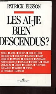 Tapa de Les ai-je bien descendus?